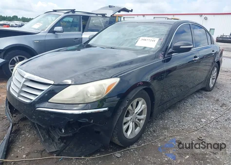 2013 Hyundai Genesis 3.8L из США, поврежденный, VIN KMHGC4DD7DU248007